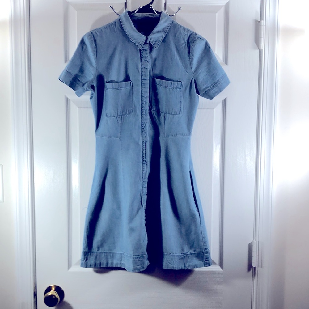 BACK TO SCHOOL DENIM DRESS